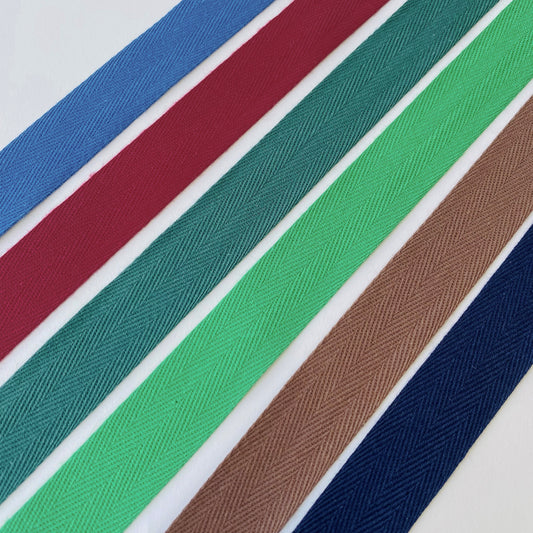 1" cotton twill tape