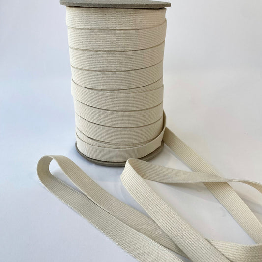 18mm wide cotton eco elastic