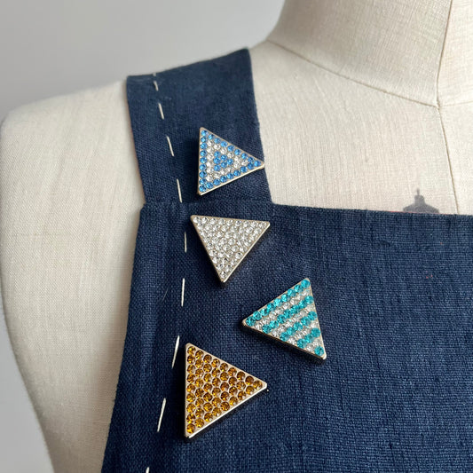 Diamanté Collar Tips