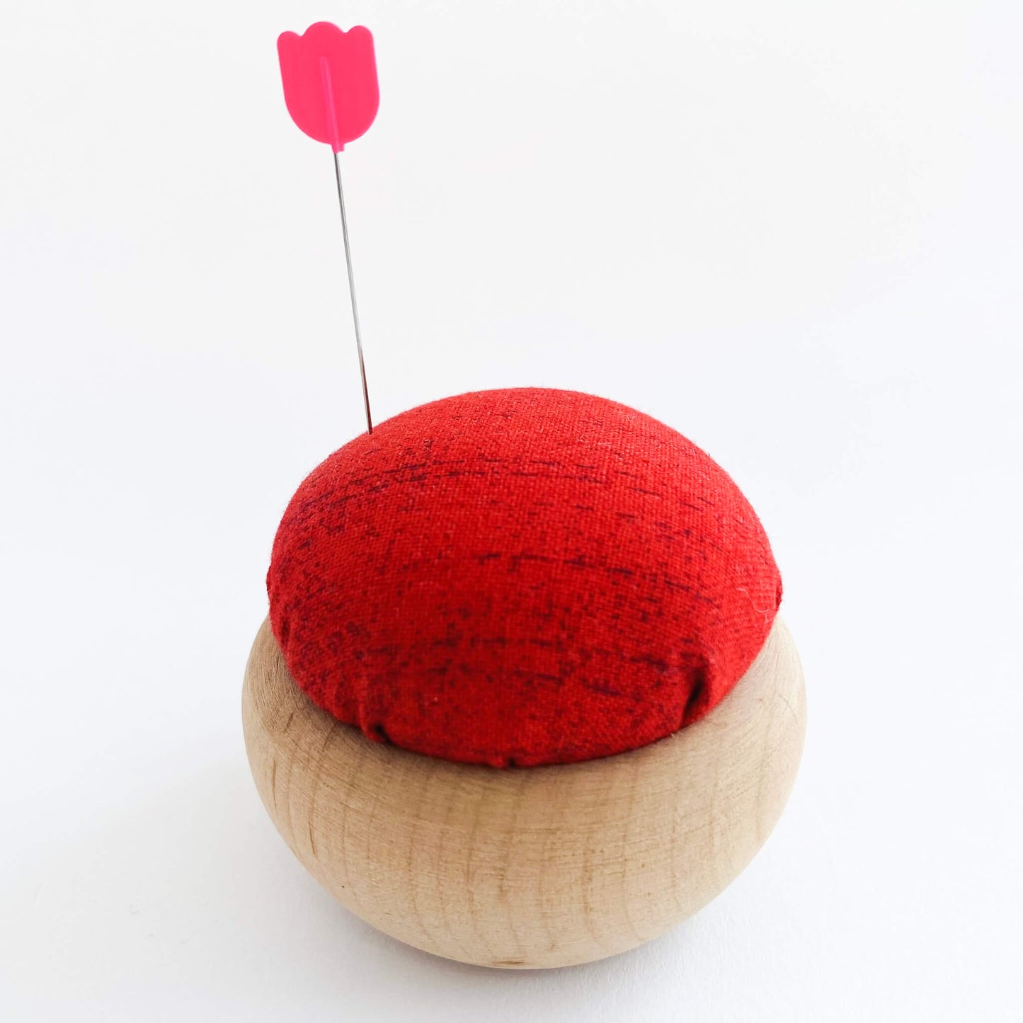 Red pin cushion
