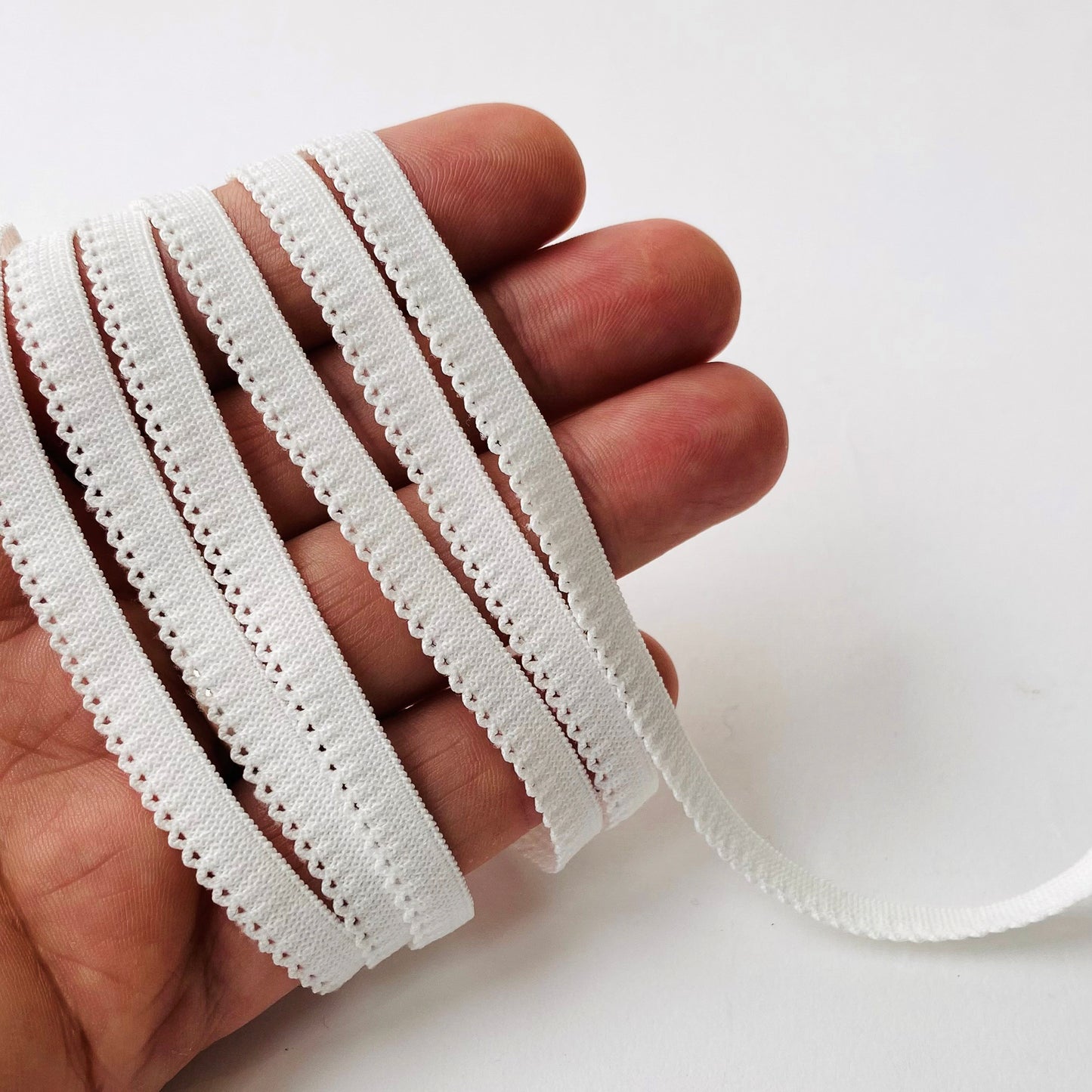 Bio Picot Elastic trim - 9mm