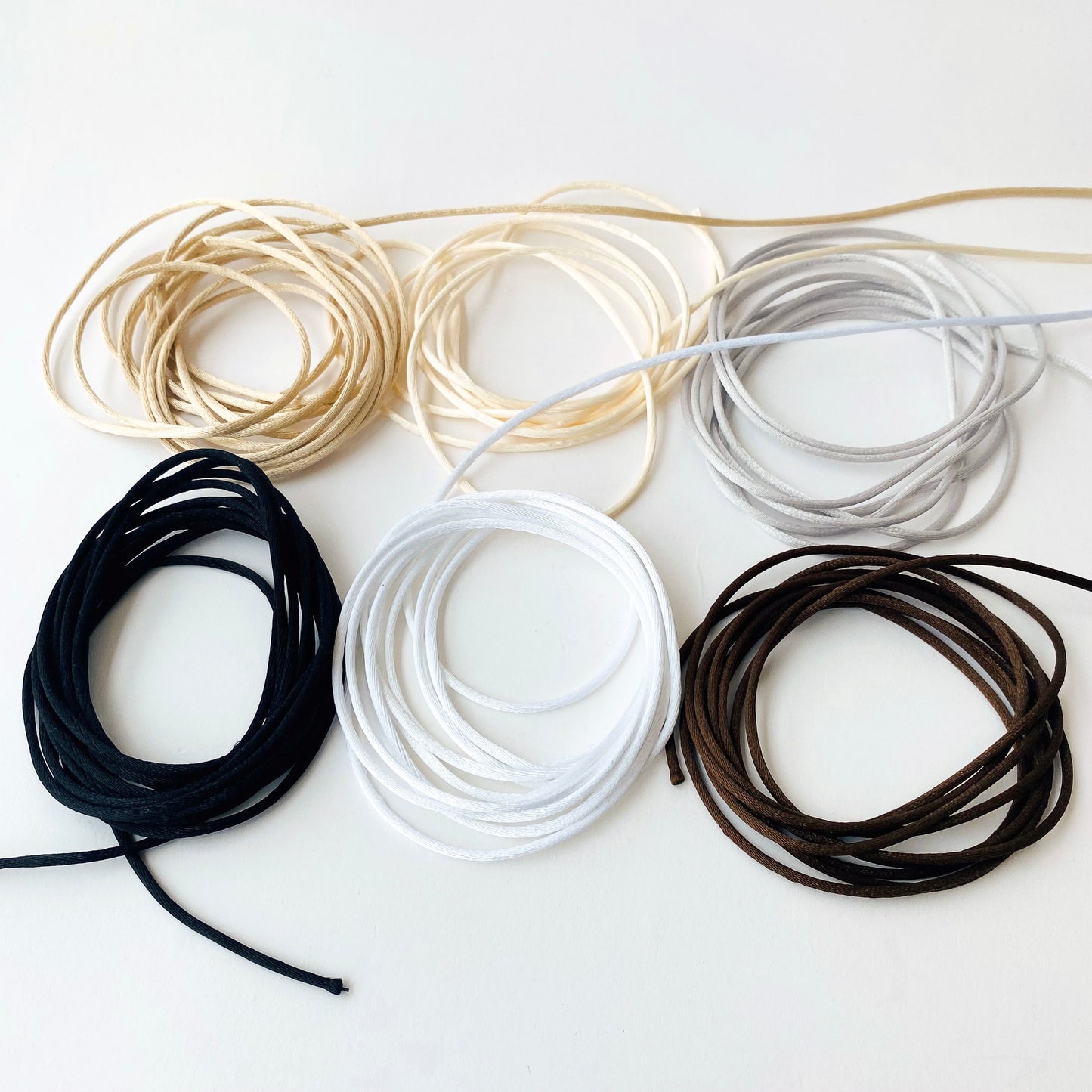 Cordón de cola de ratas de 2 mm