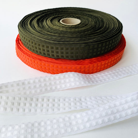 Tresse graphique moderne de 25 mm