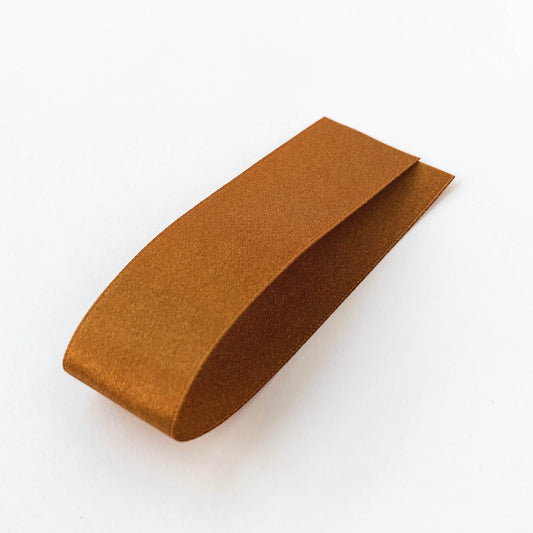 Bronze Satin Ribbon By Klein - 8 widths