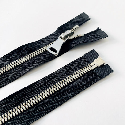 #8 Low Profile Injected Open End Metal Zip