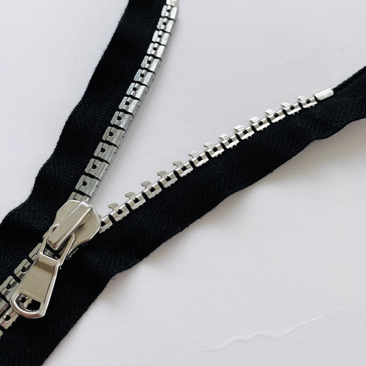 #8 Heavy Weight Vintage Style 'Pagoda' Open End Zip - 50cm