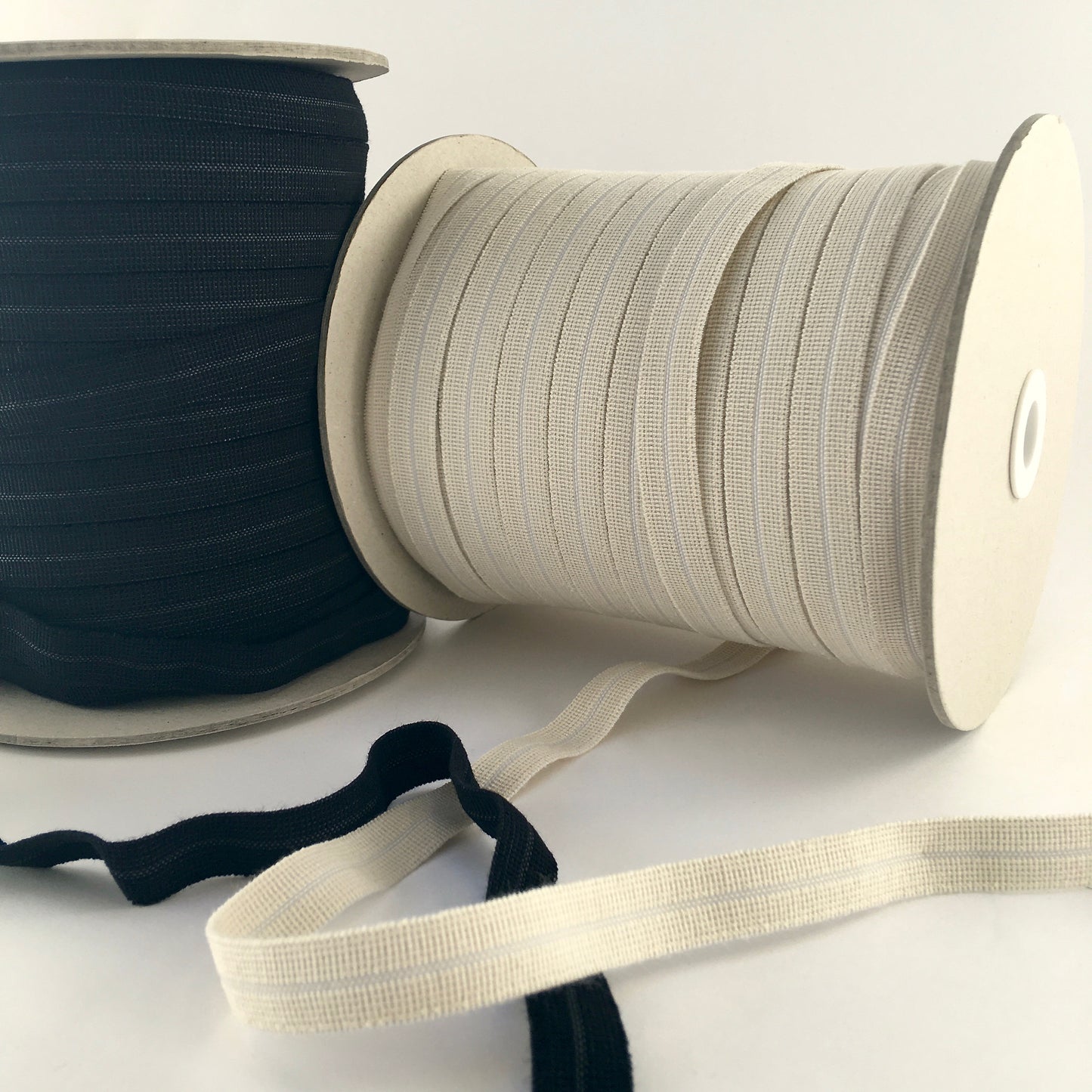 15mm FOE Organic Cotton Eco Elastic - fold over elastic
