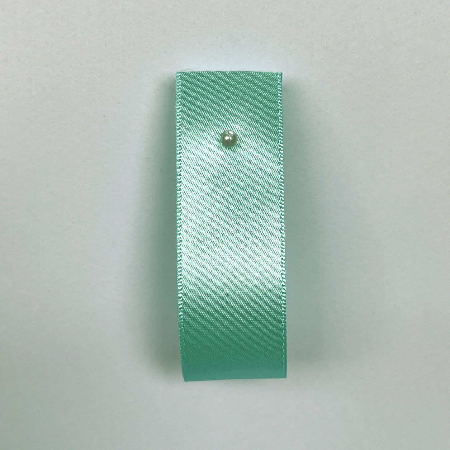 Aqua Satin Ribbon By Klein - 8 widths