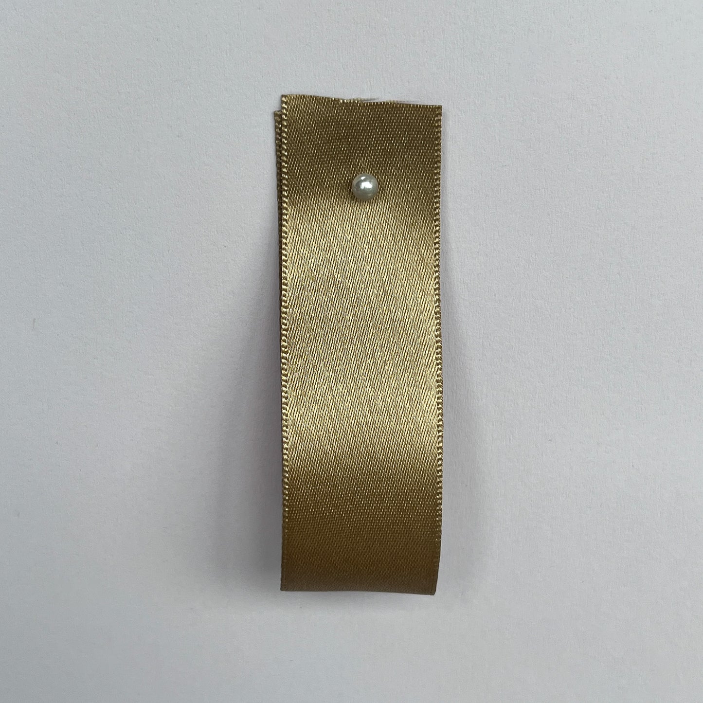 Antique Gold Satin Ribbon By Klein - 7 widths