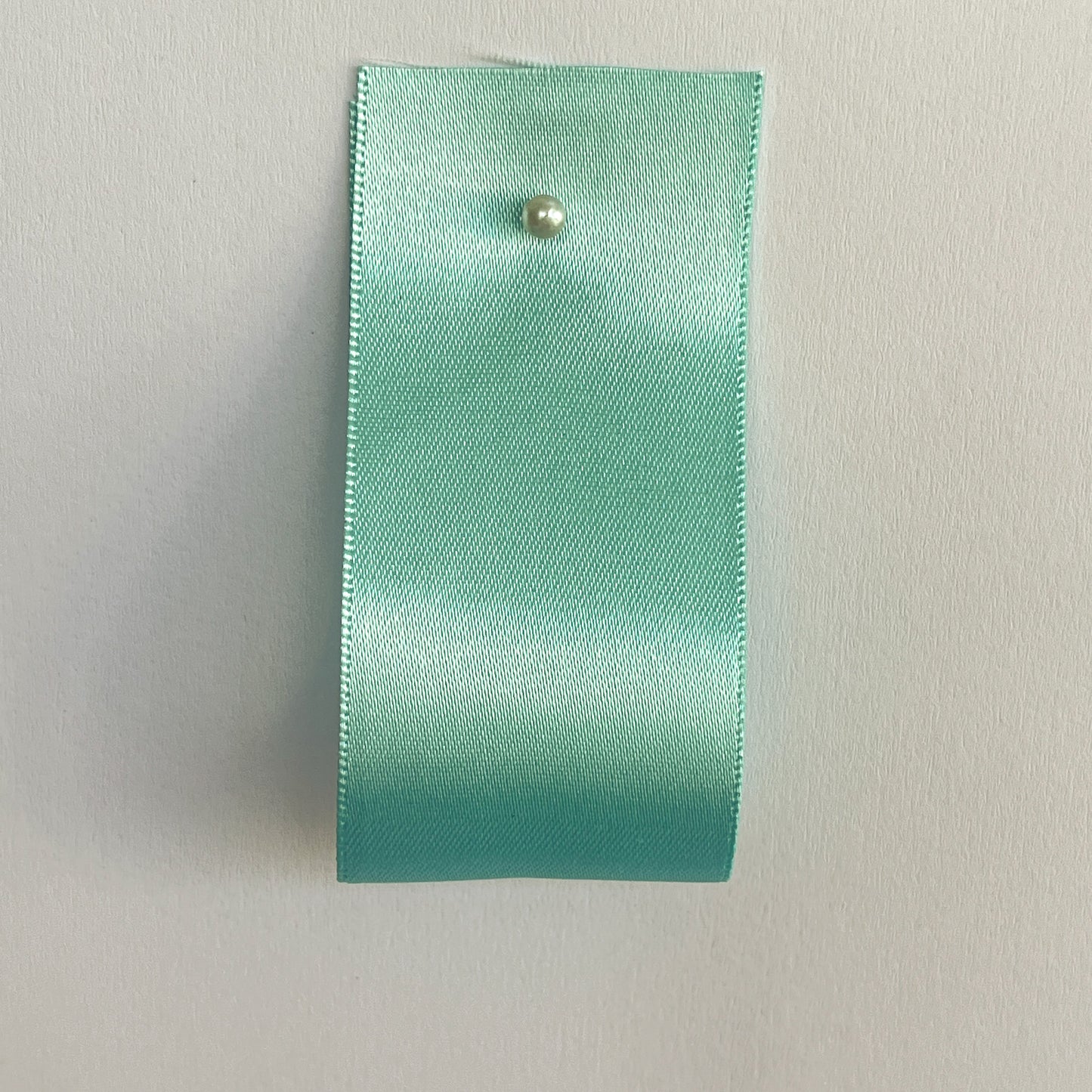 Turquoise Satin Ribbon By Klein - 7 widths