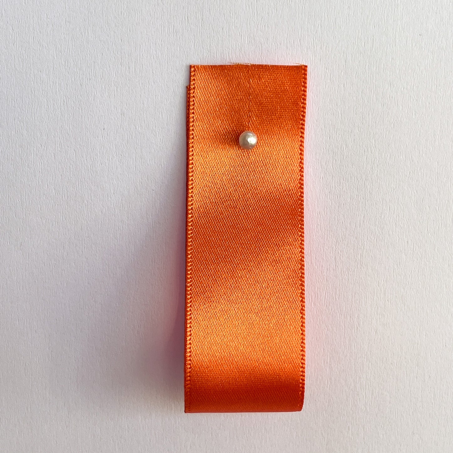 Orange Satin Ribbon By Klein - 7 widths