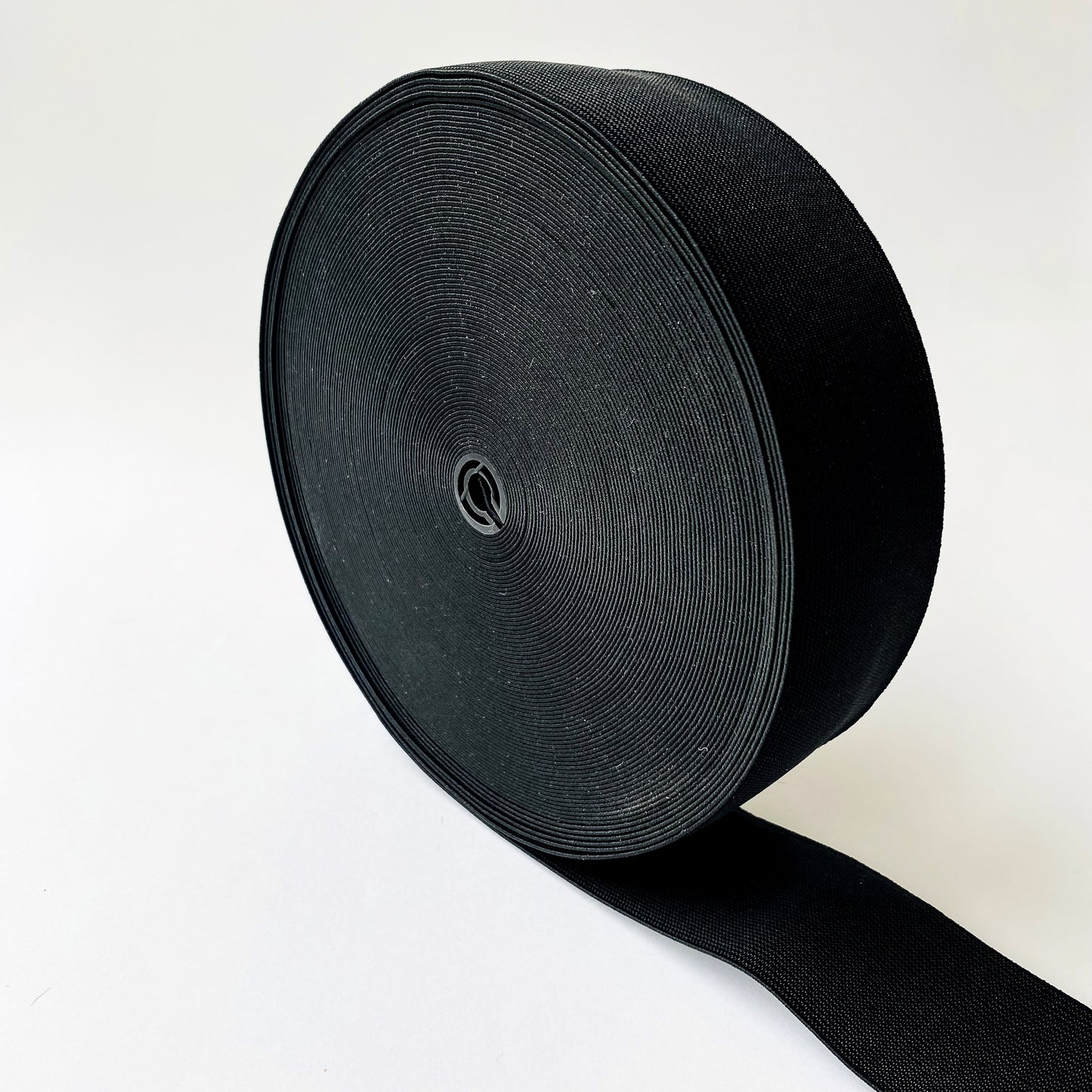 Strong Black Elastic in 6 widths