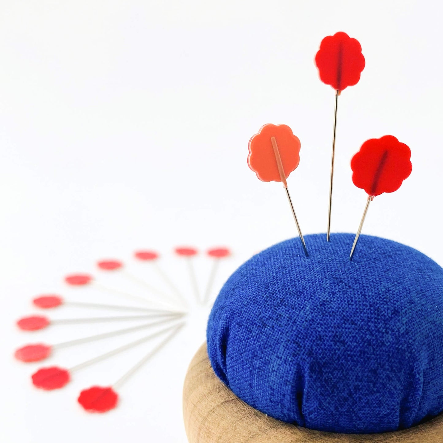 Medium Weight Japanese Flower Head Pins By Clover 大阪