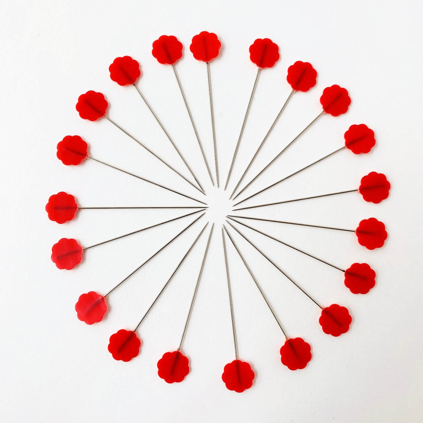 Medium Weight Japanese Flower Head Pins By Clover 大阪