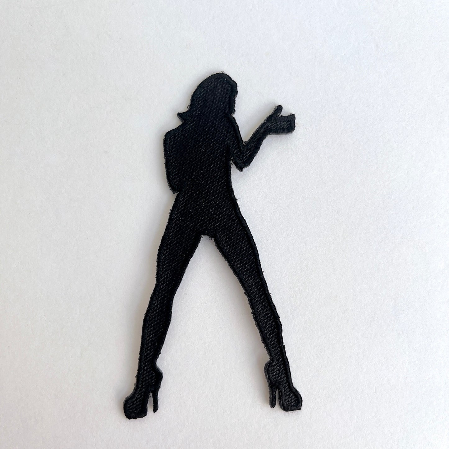 'Silhouette' Girl patch