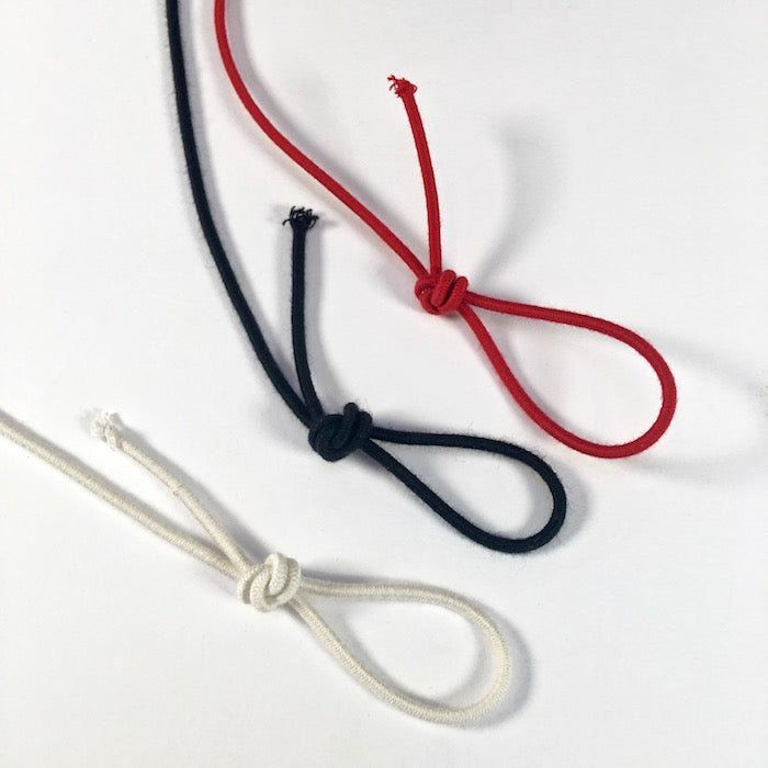 Élastique écologique en coton biologique de 9,5 mm