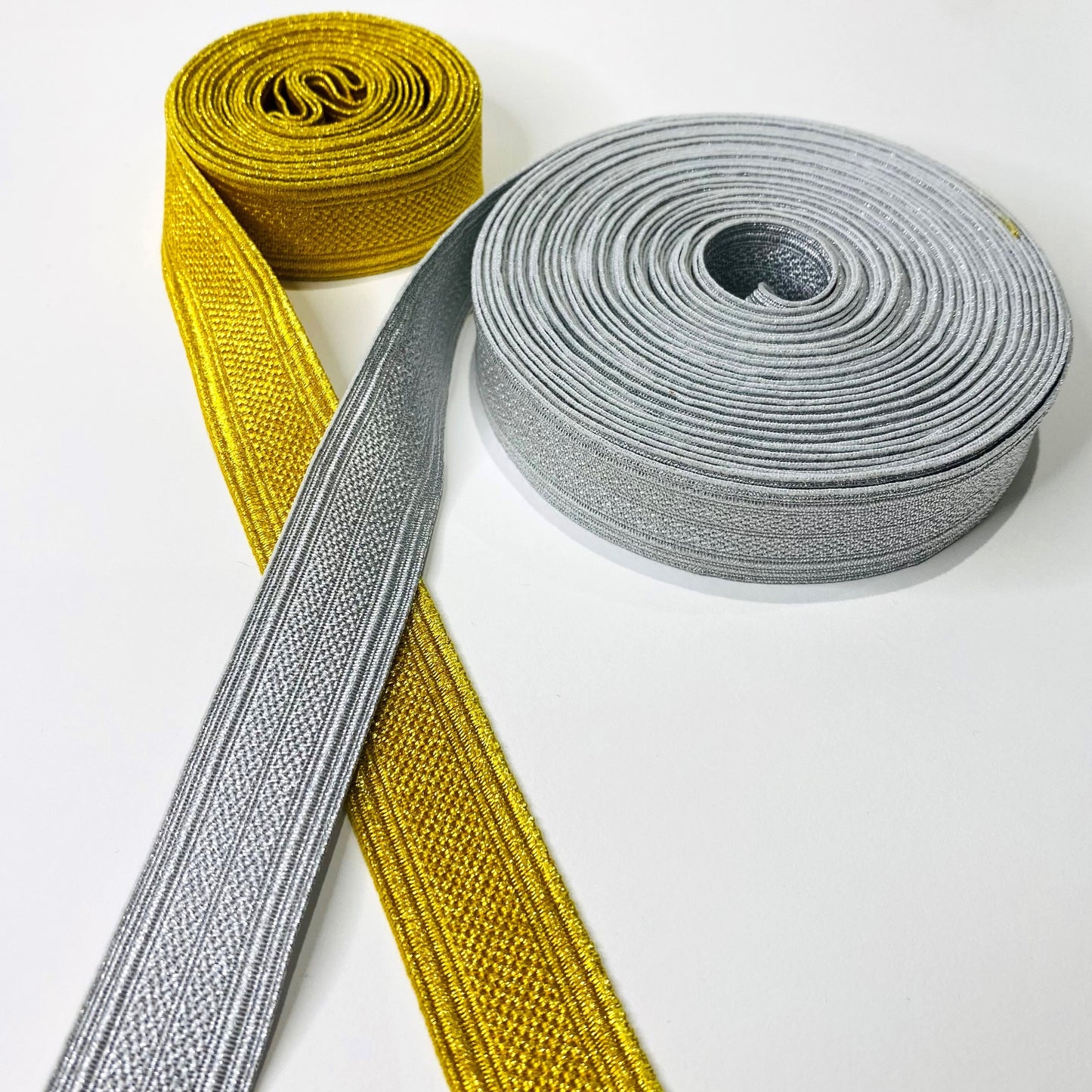 25mm Metallic Jacquard Gallon Braid