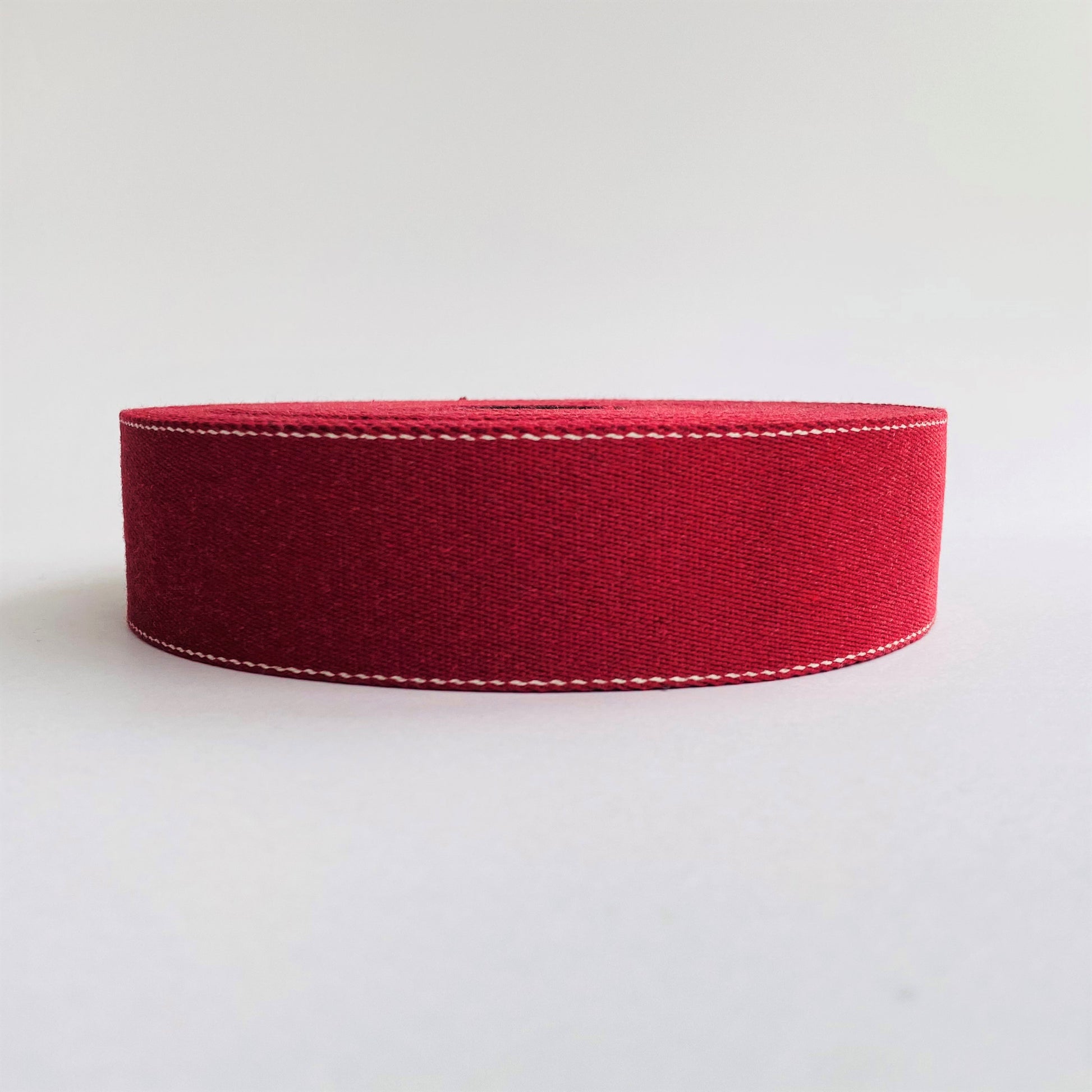 40mm wide Recycled Cotton & Recycled  Polyester belt webbing bag strap - Kleins Haberdashery