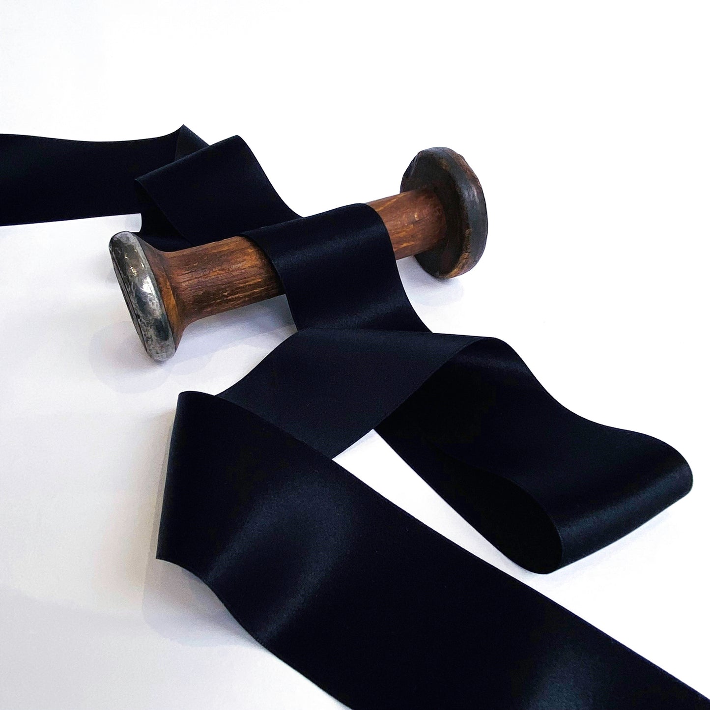 50mm Pure Silk Ribbon by Le Claudel