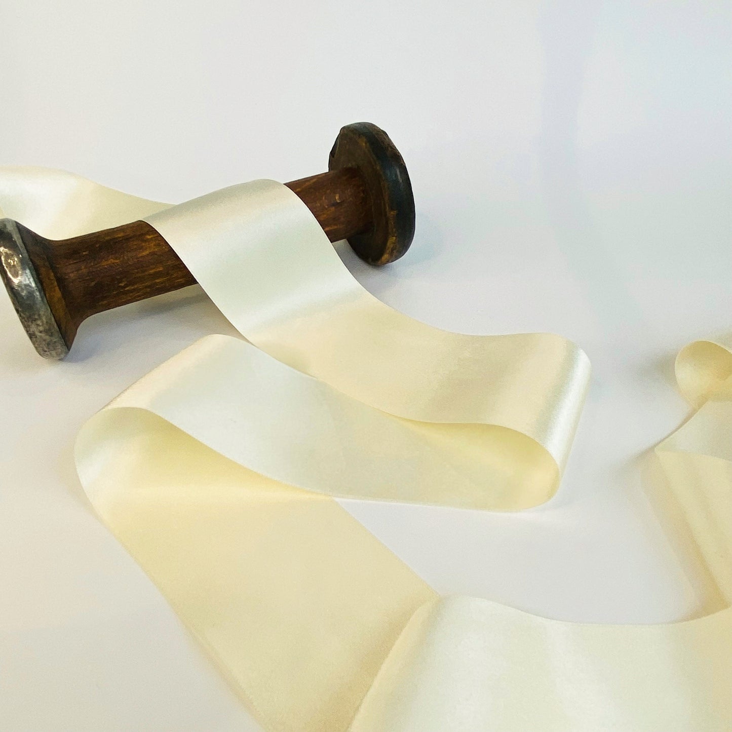 50mm Pure Silk Ribbon by Le Claudel