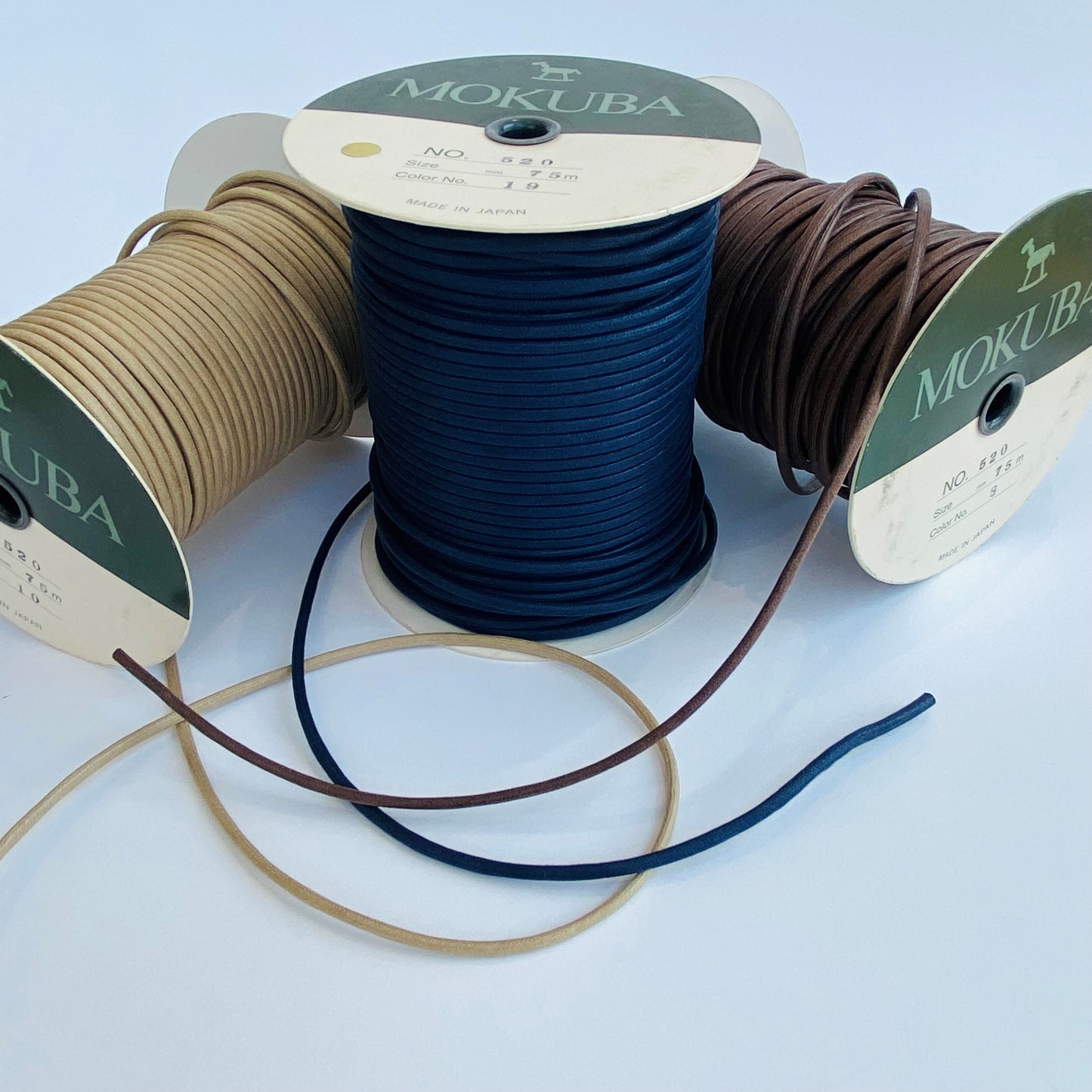 4mm Waxed Cotton Cord by MOKUBA