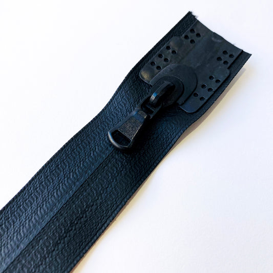 #5 Ultra Tight Water Seal Black Closed End Zip