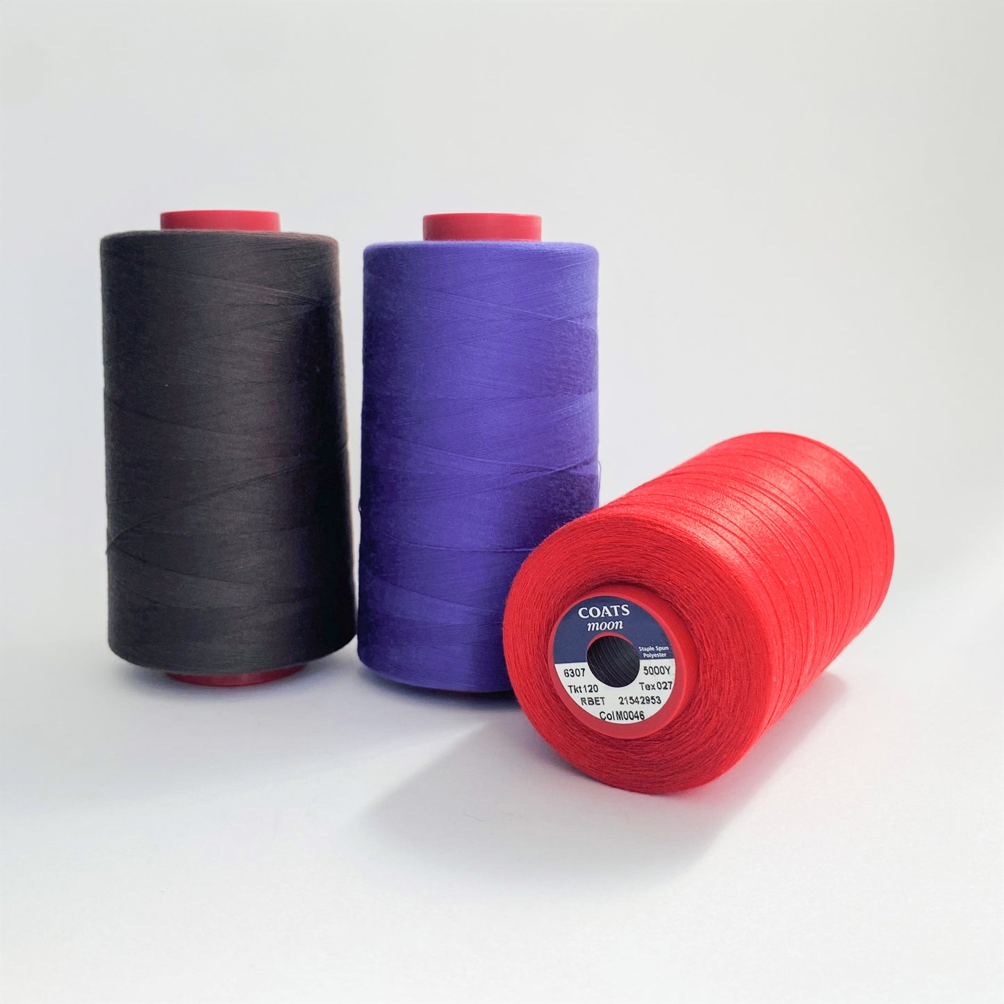 Coats Moon 120 sewing thread cones