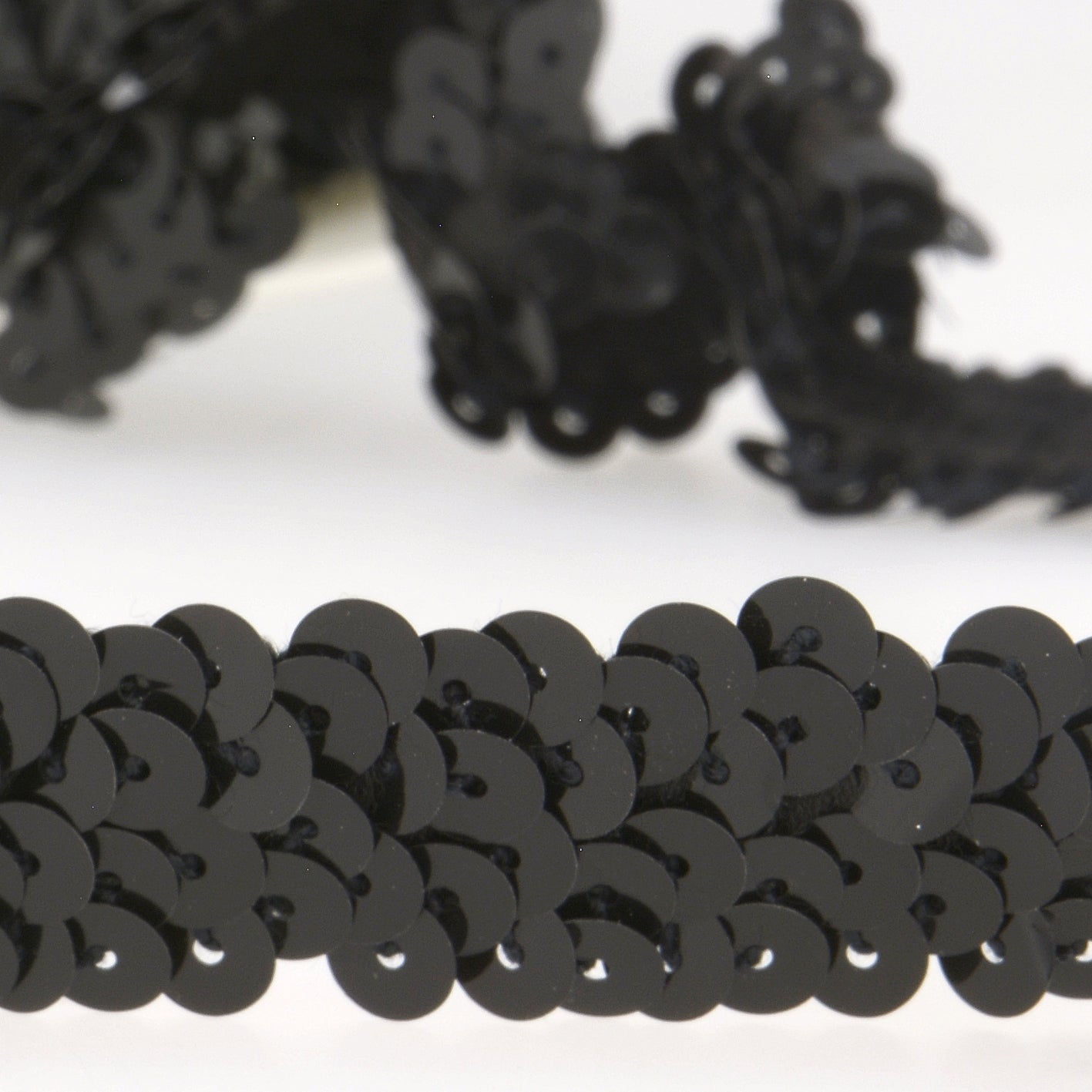 40mm Stretch Sequin Trim by Klein - Kleins Haberdashery