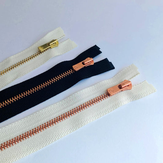 #3 Weight Luxury Open Ended Zip by YKK’s EXCELLA® - 90cm