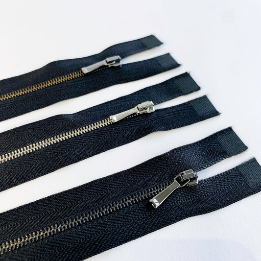 #1 Ultra Fine Closed End Metal Zip - 20cm