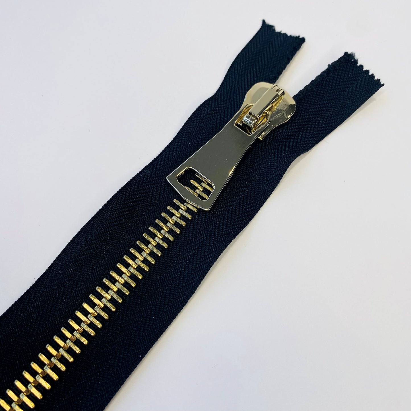 #12 Heavy Weight Closed End Black Zip - 20cm