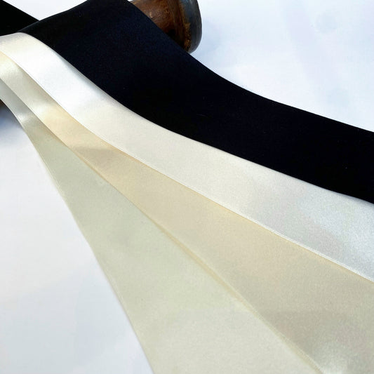 50mm Pure Silk Ribbon by Le Claudel