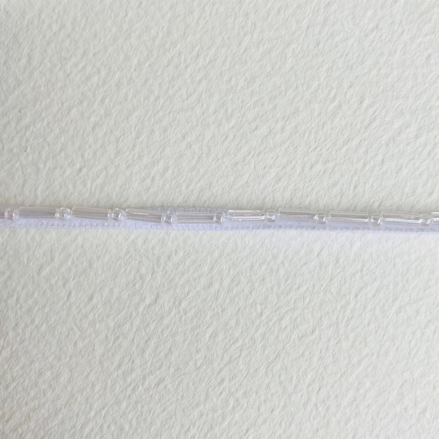 3mm Beaded Velveteen Ribbon by MOKUBA A beautifully soft beaded Velveteen ribbon trim by Mokuba that comes in two colours.