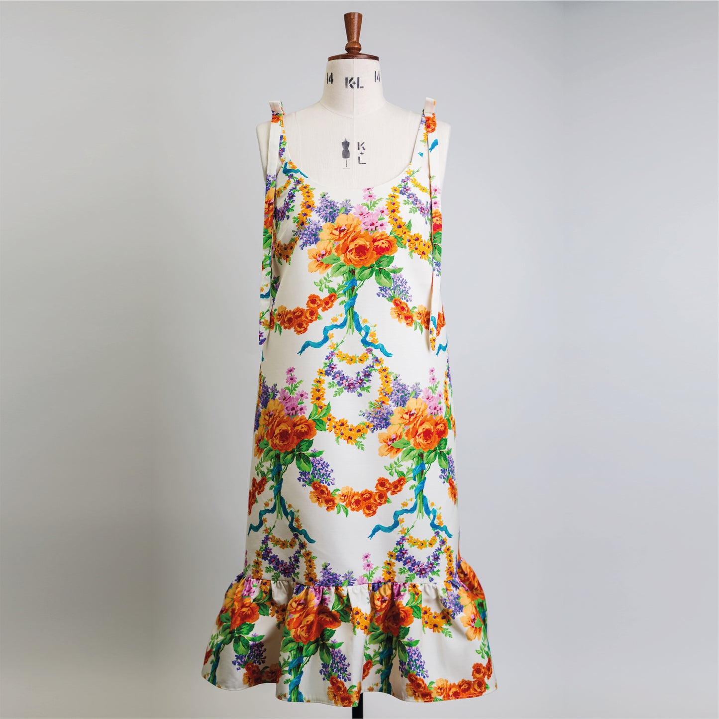 The Joy Dress summer sundress sewing pattern, camisole, slip dress pattern indie sewing patterns, contemporary and modern sewing patterns made in the UK.