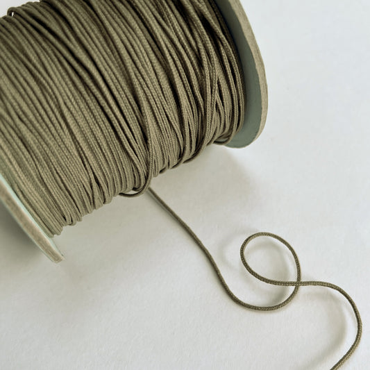 1mm Japanese Cord by Mokuba - Light Khaki