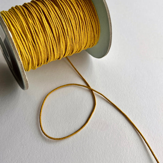 1mm Japanese Cord by Mokuba - Mustard