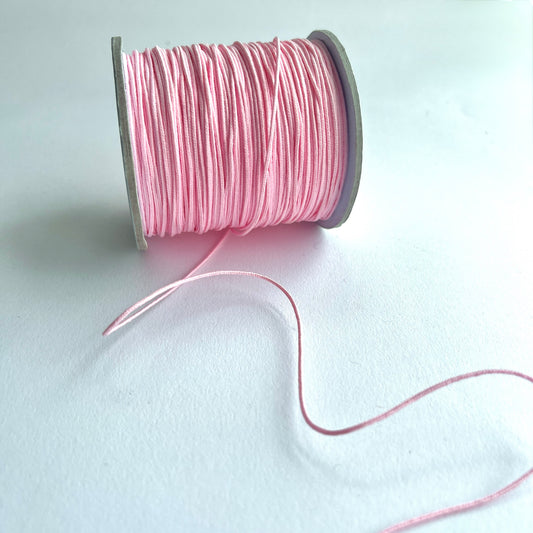 1mm Japanese Cord by Mokuba - Petal Pink