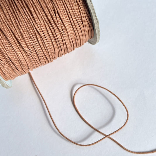 1mm Japanese Cord by Mokuba - Plaster