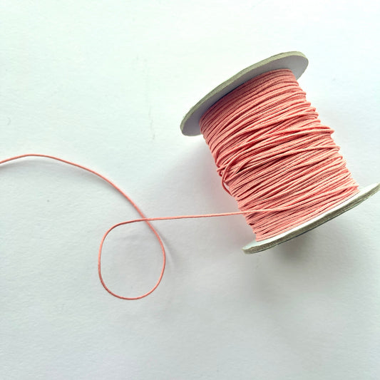 1mm Japanese Cord by Mokuba - Plaster Pink