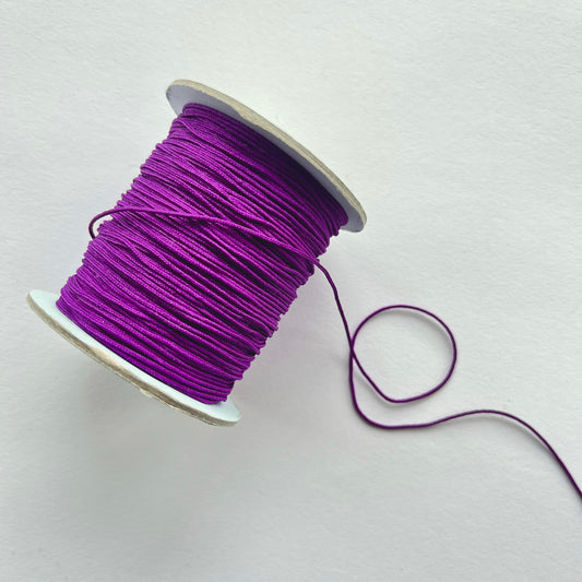 1mm Japanese Cord by Mokuba - Purple
