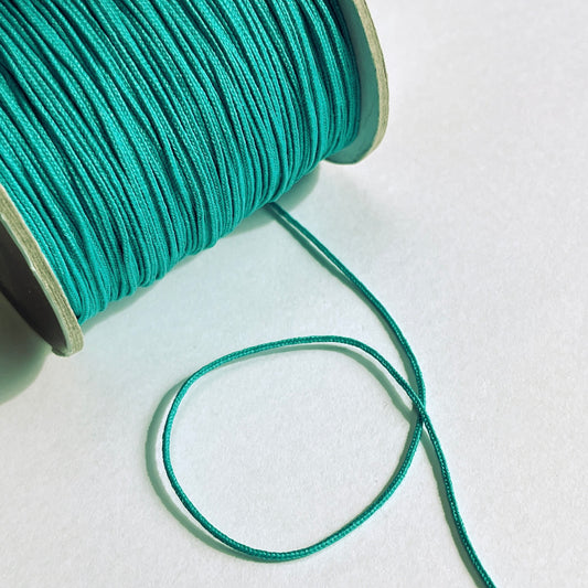 1mm Japanese Cord by Mokuba - Teal