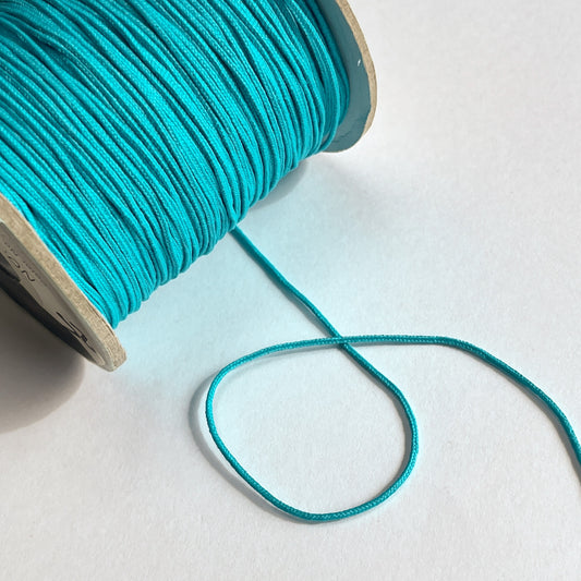 1mm Japanese Cord by Mokuba - Turquoise