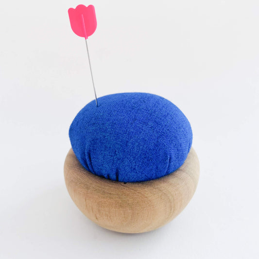 Blue Pin Cushion by Tulip Hiroshima