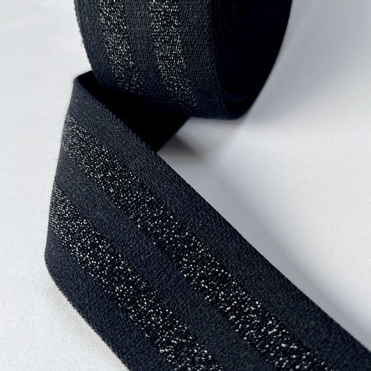 Élastiques Lurex de 50 mm de large