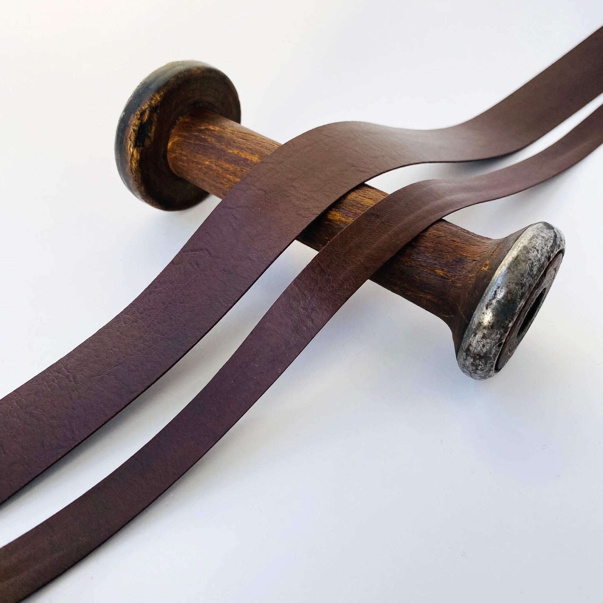 Brown Luxe Faux Leather Strap - Kleins Haberdashery