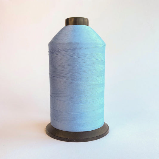 Sky Blue Crafil Recycled Sewing Thread  -  7500m cone / blue shades - Kleins Haberdashery