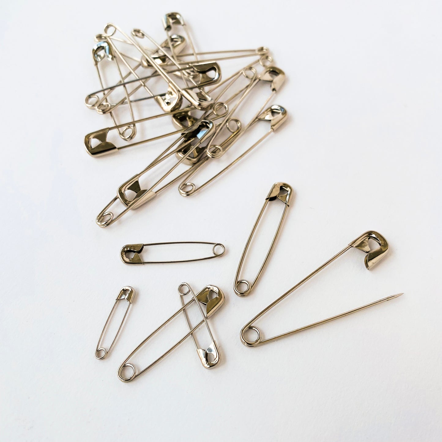 Silver Safety Pins By Klein