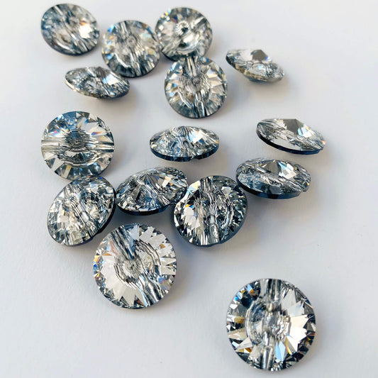 18mm Swarovski Crystal Buttons