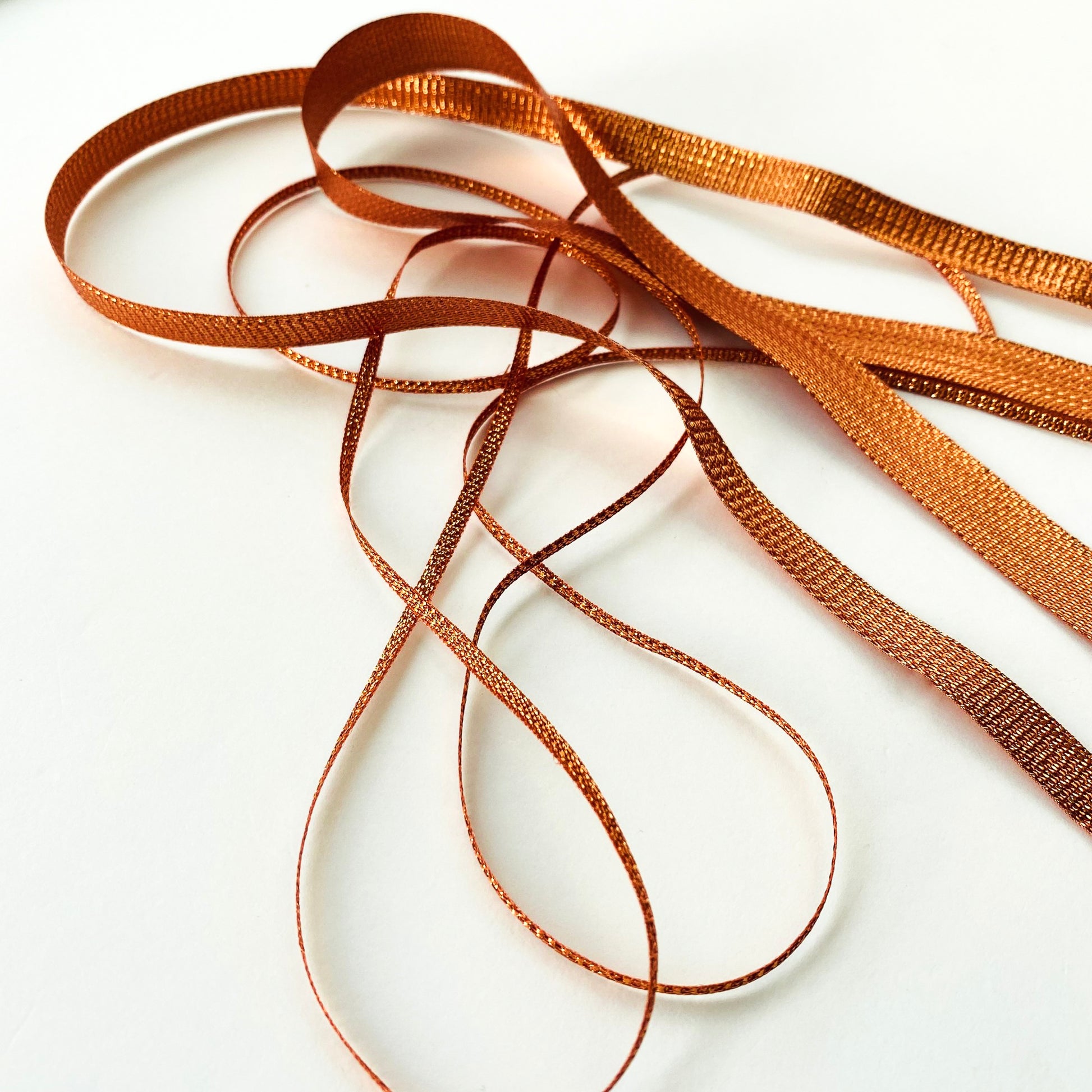 Beresford copper metallic ribbon