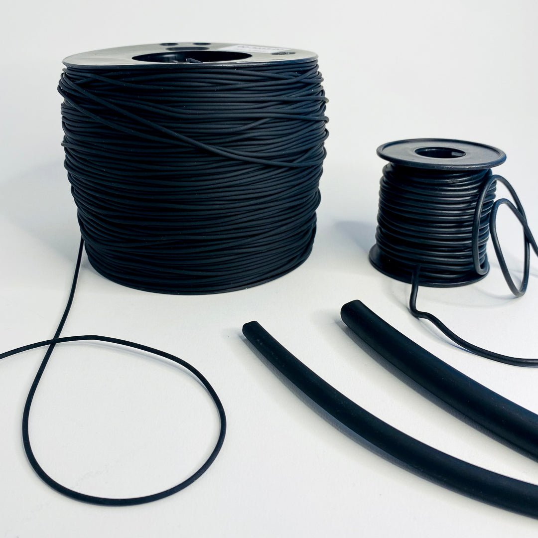 Black Round PVC Cord – Kleins Haberdashery